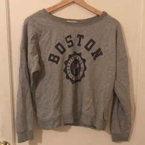 vintage forever 21 boston crewneck